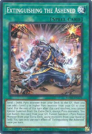Extinguishing the Ashened [MP25-EN375] Common - Yu-Gi-Oh! - Card Brawlers | Quebec | Canada |