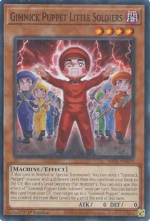 Gimmick Puppet Little Soldiers [MP25-EN379] Common - Yu-Gi-Oh! - Card Brawlers | Quebec | Canada |