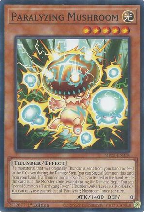 Paralyzing Mushroom [MP25-EN384] Common - Yu-Gi-Oh! - Card Brawlers | Quebec | Canada |