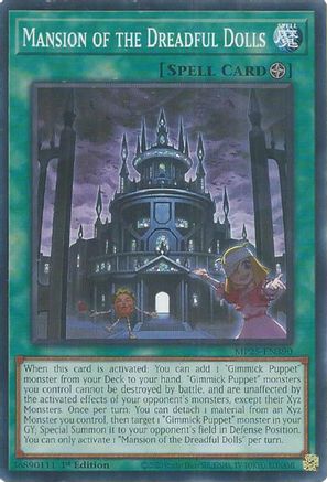 Mansion of the Dreadful Dolls [MP25-EN390] Common - Yu-Gi-Oh! - Card Brawlers | Quebec | Canada |