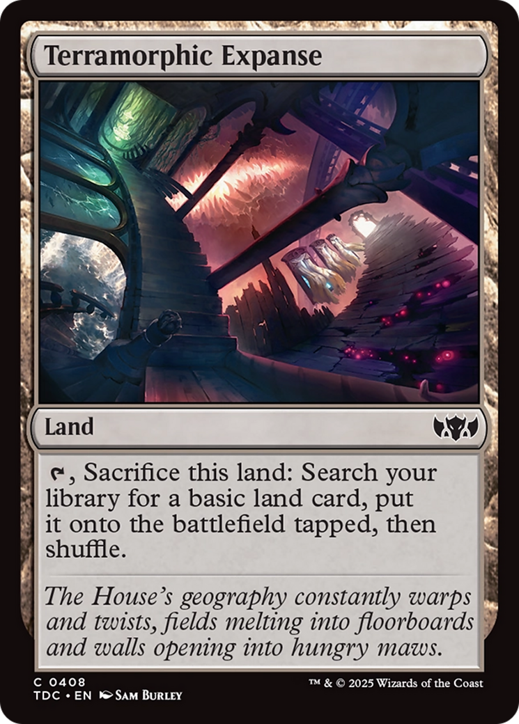 Terramorphic Expanse [Tarkir: Dragonstorm Commander] - Magic: The Gathering - Card Brawlers | Quebec | Canada |