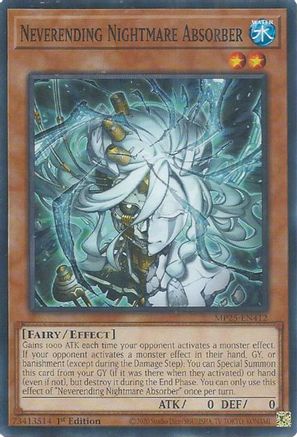 Neverending Nightmare Absorber [MP25-EN412] Common - Yu-Gi-Oh! - Card Brawlers | Quebec | Canada |