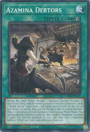 Azamina Debtors [MP25-EN417] Common - Yu-Gi-Oh! - Card Brawlers | Quebec | Canada |
