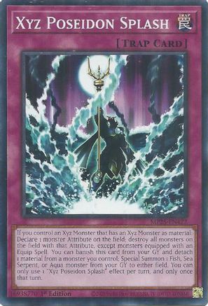 Xyz Poseidon Splash [MP25-EN422] Common - Yu-Gi-Oh! - Card Brawlers | Quebec | Canada |