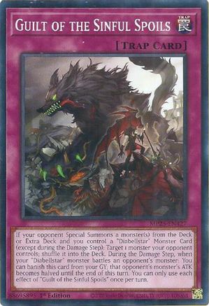 Guilt of the Sinful Spoils [MP25-EN427] Common - Yu-Gi-Oh! - Card Brawlers | Quebec | Canada |