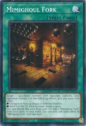 Mimighoul Fork [MP25-EN435] Common - Yu-Gi-Oh! - Card Brawlers | Quebec | Canada |