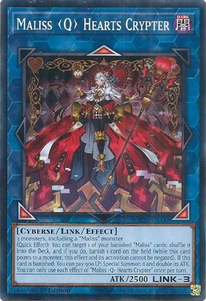 Maliss [Q] Hearts Crypter [MP25-EN442] Common - Yu-Gi-Oh! - Card Brawlers | Quebec | Canada |