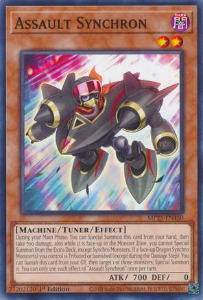 Assault Synchron [MP25-EN450] Common - Yu-Gi-Oh! - Card Brawlers | Quebec | Canada |