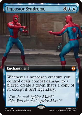 Impostor Syndrome (Extended Art) [Marvel's Spider-Man] - Magic: The Gathering - Card Brawlers | Quebec | Canada |
