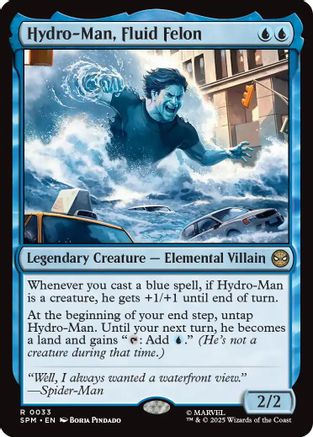Hydro-Man, Fluid Felon [Marvel's Spider-Man] - Magic: The Gathering - Card Brawlers | Quebec | Canada |