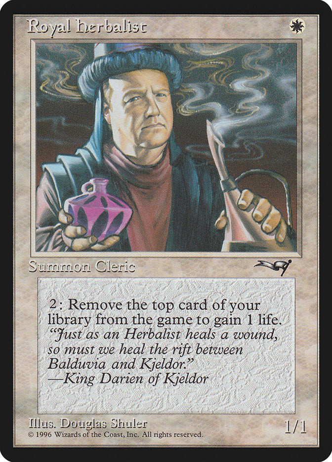 Royal Herbalist (Male) [Alliances] - Magic: The Gathering - Card Brawlers | Quebec | Canada |