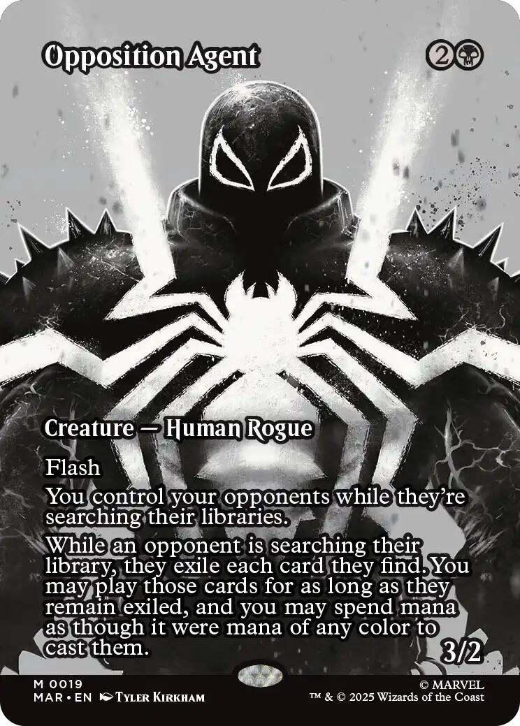 Opposition Agent (Borderless) [Marvel Universe: Eternal-Legal] - Magic: The Gathering - Card Brawlers | Quebec | Canada |