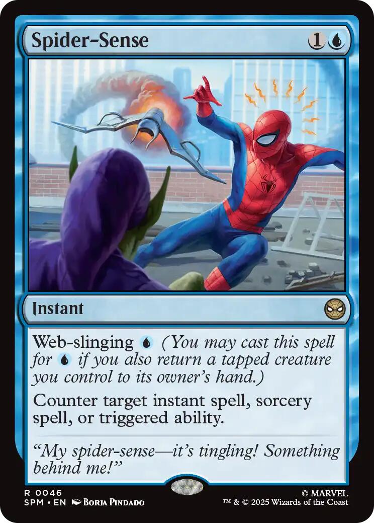 Spider-Sense [Marvel's Spider-Man] - Magic: The Gathering - Card Brawlers | Quebec | Canada |