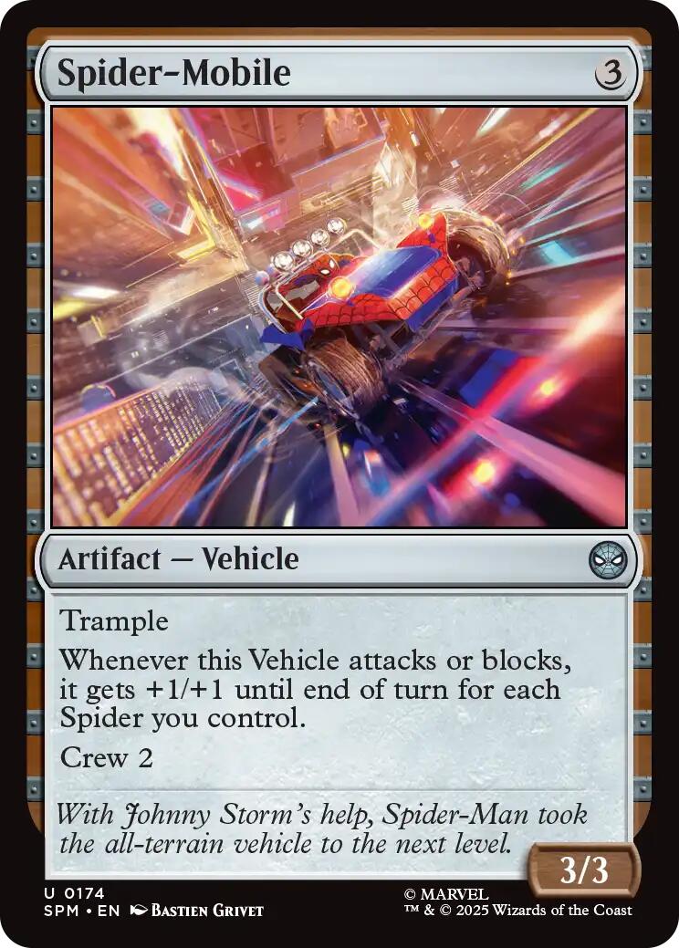 Spider-Mobile [Marvel's Spider-Man] - Magic: The Gathering - Card Brawlers | Quebec | Canada |