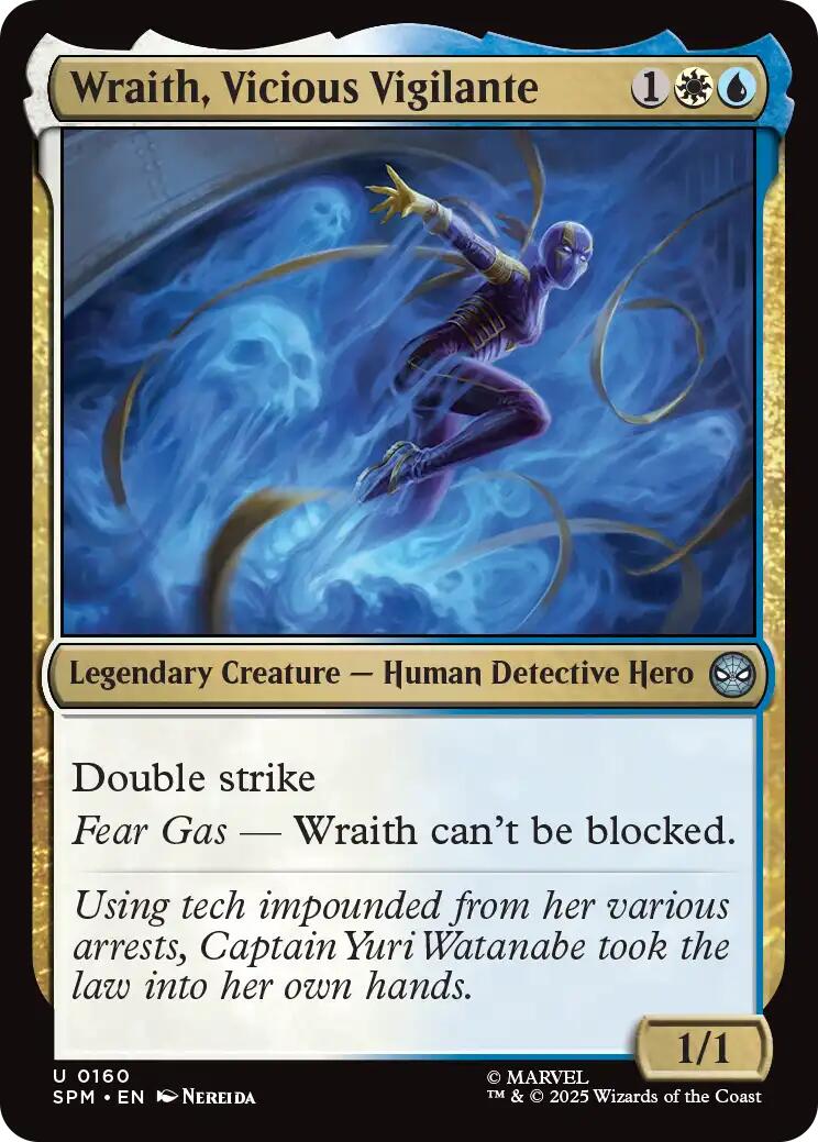 Wraith, Vicious Vigilante [Marvel's Spider-Man] - Magic: The Gathering - Card Brawlers | Quebec | Canada |