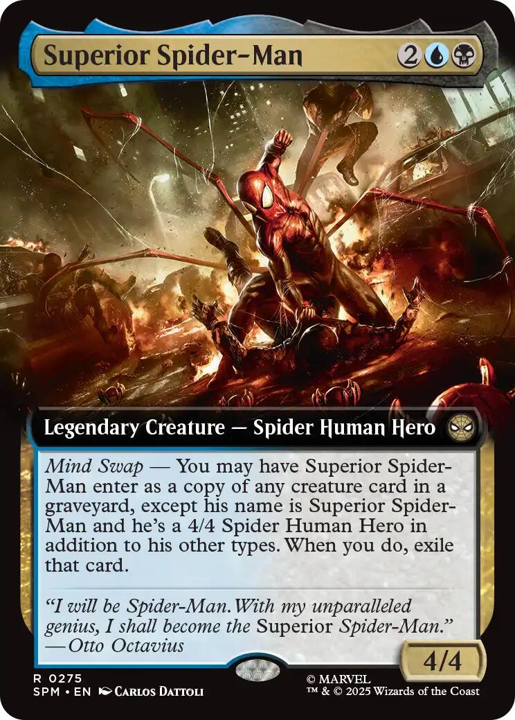 Superior Spider-Man (Extended Art) [Marvel's Spider-Man] - Magic: The Gathering - Card Brawlers | Quebec | Canada |