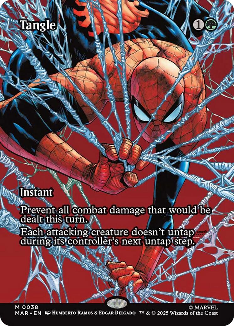 Tangle (Borderless) [Marvel Universe: Eternal-Legal] - Magic: The Gathering - Card Brawlers | Quebec | Canada |