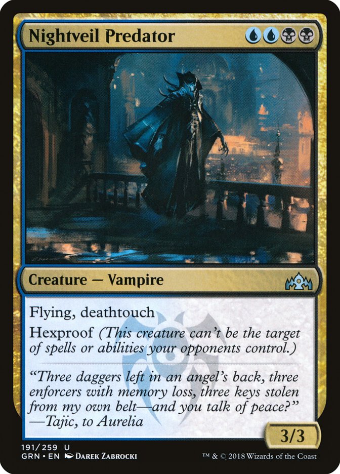 Nightveil Predator [Guilds of Ravnica] - Magic: The Gathering - Card Brawlers | Quebec | Canada |