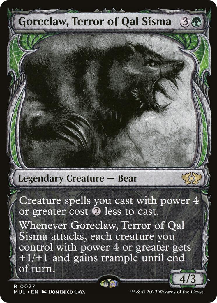 Goreclaw, Terror of Qal Sisma [Multiverse Legends] - Magic: The Gathering - Card Brawlers | Quebec | Canada |