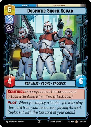 Dogmatic Shock Squad (36/264) (36/264) [Secrets of Power] - Fantasy Flight Games - Card Brawlers | Quebec | Canada |