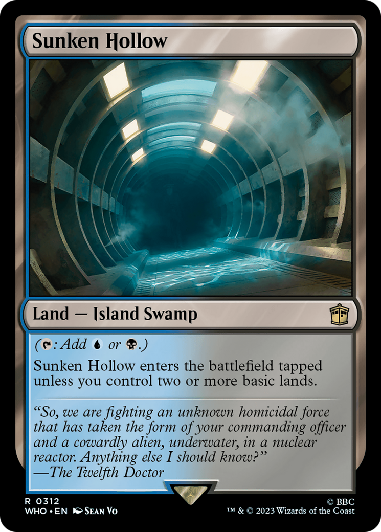 Sunken Hollow [Doctor Who] - Magic: The Gathering - Card Brawlers | Quebec | Canada |