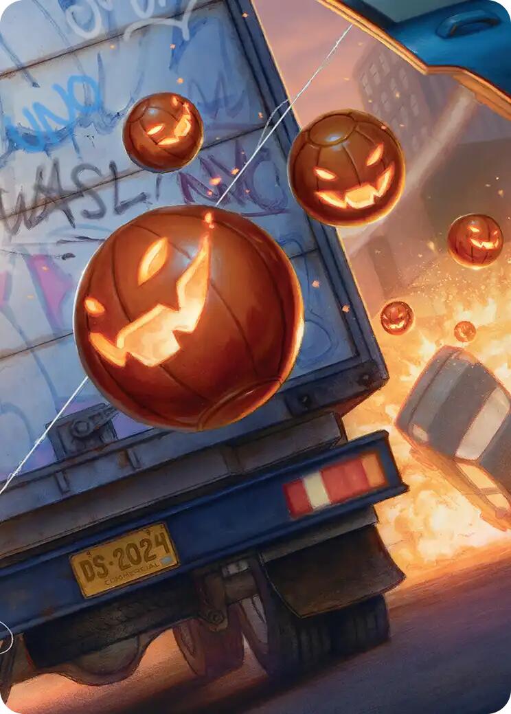 Pumpkin Bombs Art Card [Marvel's Spider-Man Art Series] - Magic: The Gathering - Card Brawlers | Quebec | Canada |