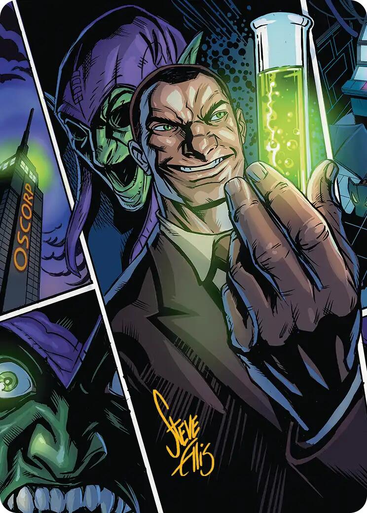 Norman Osborn Art Card (Gold-Stamped Signature) [Marvel's Spider-Man Art Series] - Magic: The Gathering - Card Brawlers | Quebec | Canada |