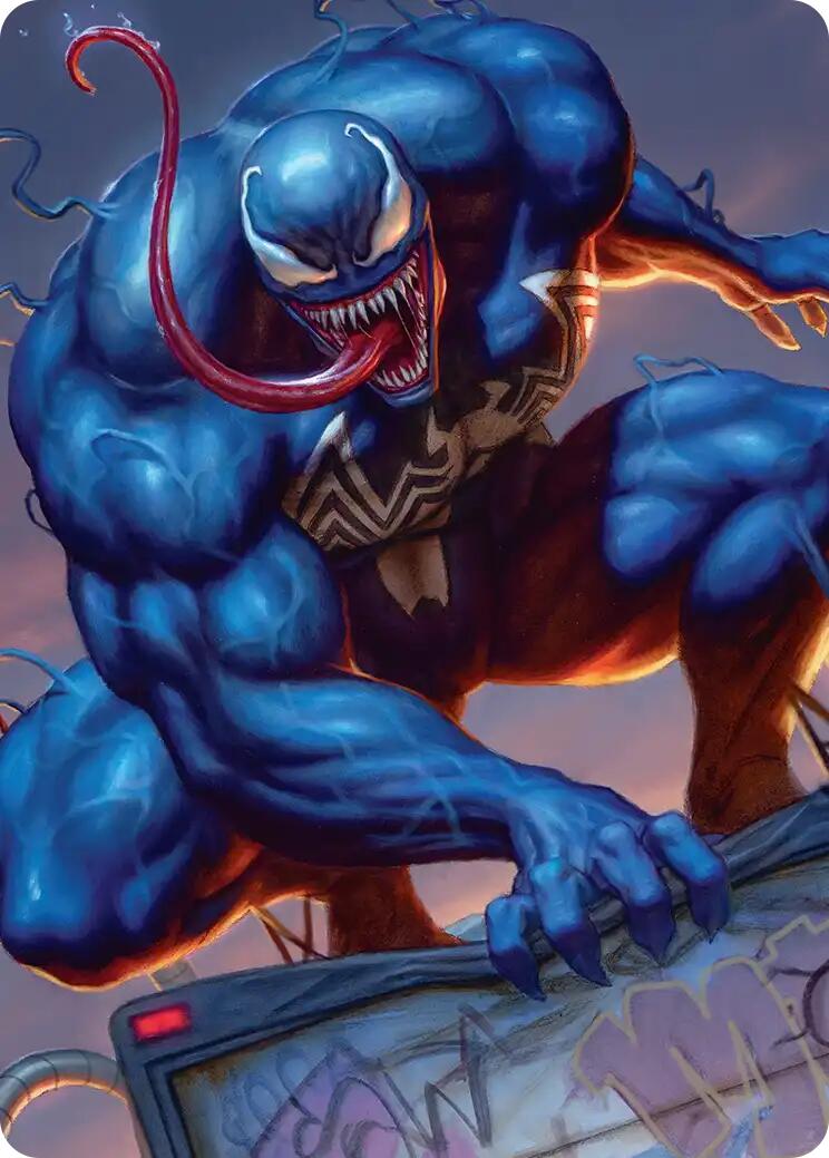 Venom, Deadly Devourer Art Card [Marvel's Spider-Man Art Series] - Magic: The Gathering - Card Brawlers | Quebec | Canada |
