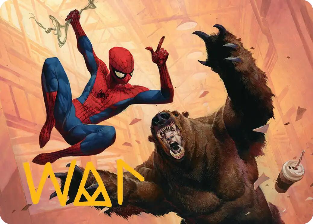 Wisecrack Art Card (Gold-Stamped Signature) [Marvel's Spider-Man Art Series] - Magic: The Gathering - Card Brawlers | Quebec | Canada |