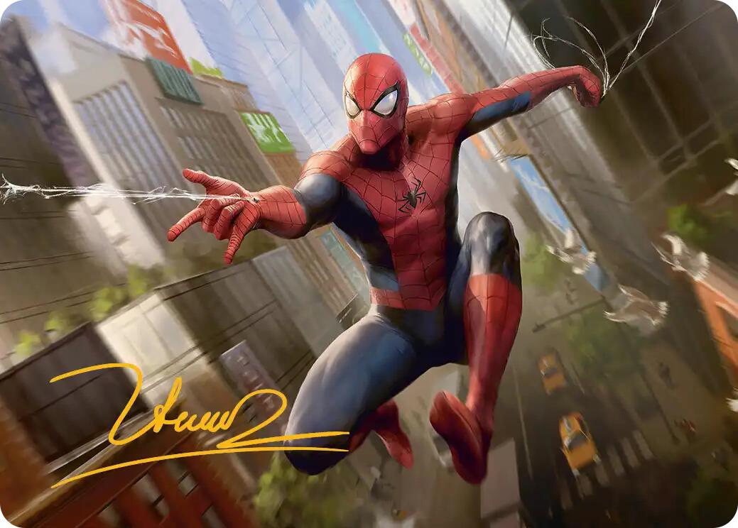 Amazing Spider-Man Art Card (24/54) (Gold-Stamped Signature) [Marvel's Spider-Man Art Series] - Magic: The Gathering - Card Brawlers | Quebec | Canada |