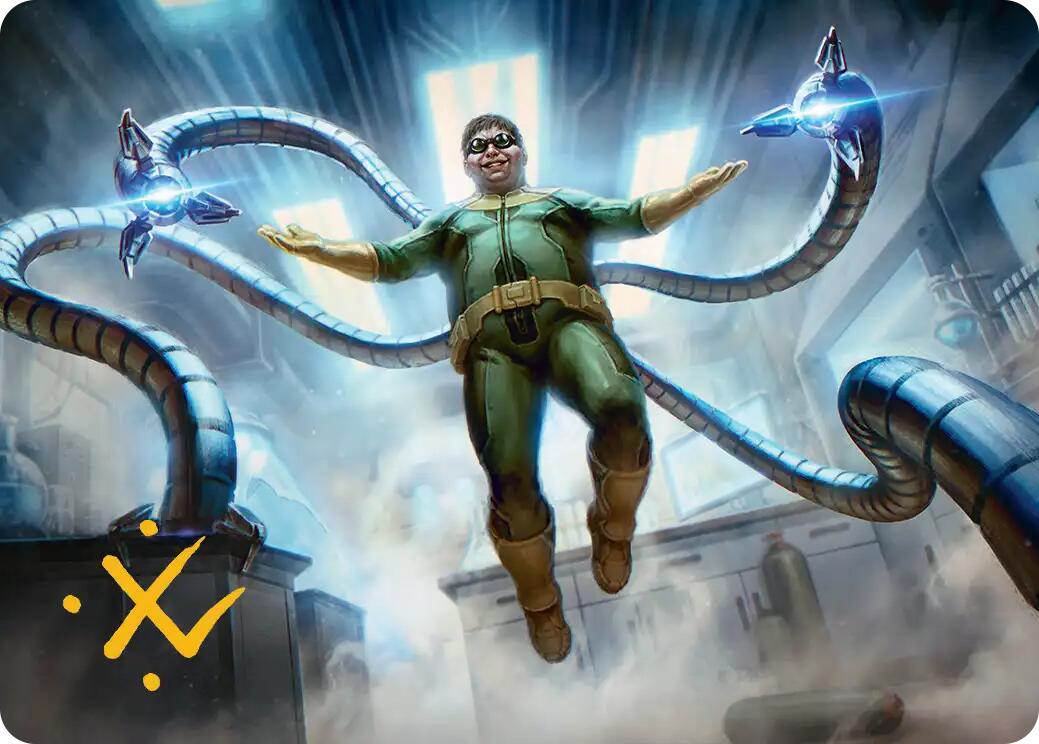 Doctor Octopus, Master Planner Art Card (25/54) (Gold-Stamped Signature) [Marvel's Spider-Man Art Series] - Magic: The Gathering - Card Brawlers | Quebec | Canada |