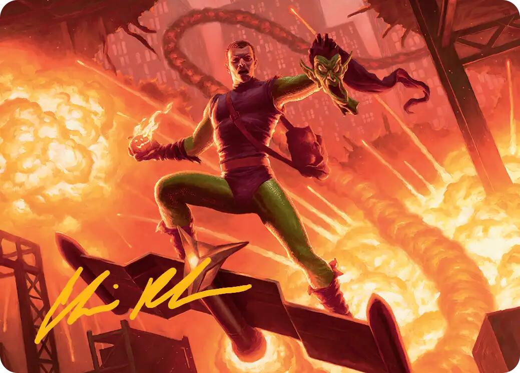 Green Goblin, Revenant Art Card (Gold-Stamped Signature) [Marvel's Spider-Man Art Series] - Magic: The Gathering - Card Brawlers | Quebec | Canada |