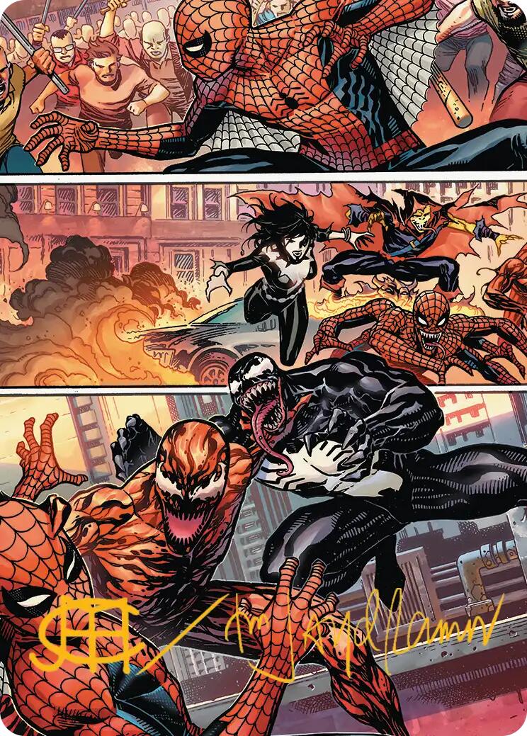 Maximum Carnage Art Card (Gold-Stamped Signature) [Marvel's Spider-Man Art Series] - Magic: The Gathering - Card Brawlers | Quebec | Canada |