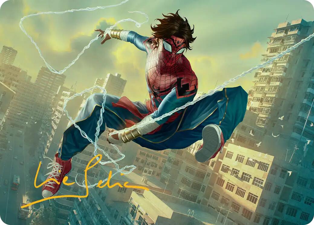 Spider-Man India Art Card (Gold-Stamped Signature) [Marvel's Spider-Man Art Series] - Magic: The Gathering - Card Brawlers | Quebec | Canada |