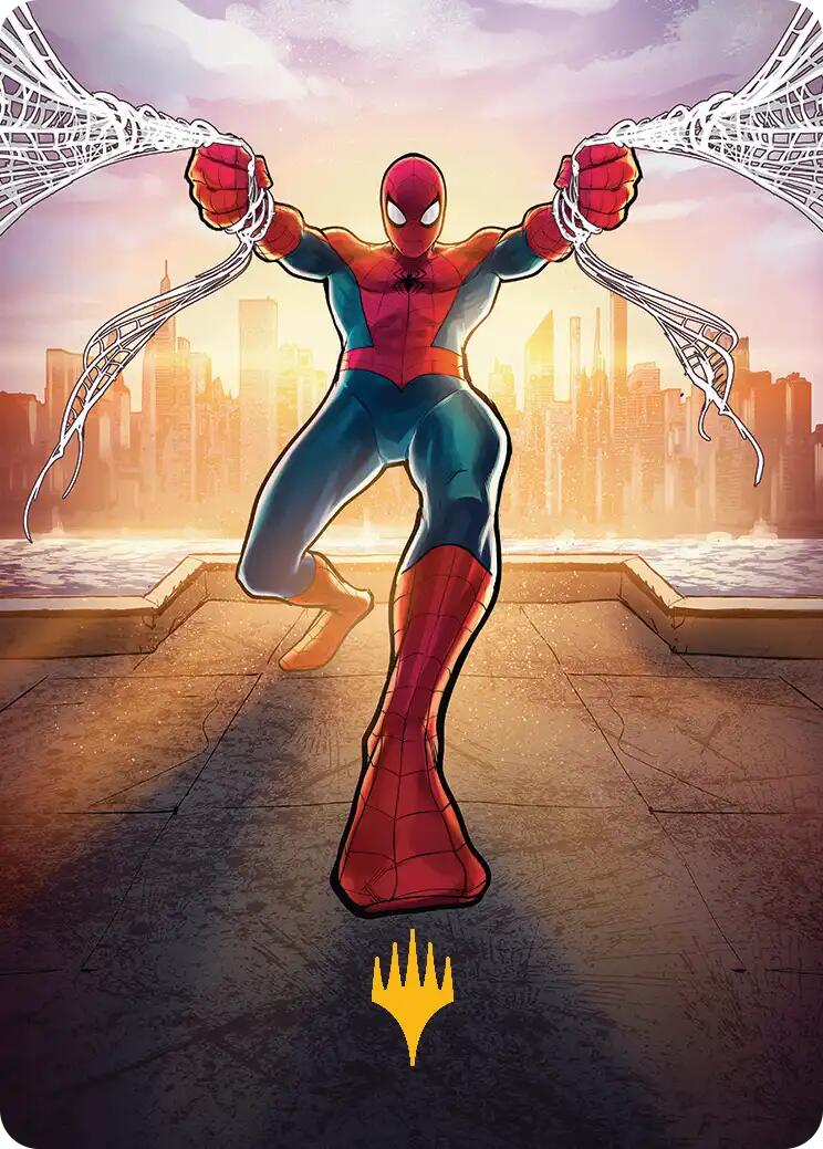 Amazing Spider-Man Art Card (36/54) (Gold-Stamped Planeswalker Symbol) [Marvel's Spider-Man Art Series] - Magic: The Gathering - Card Brawlers | Quebec | Canada |