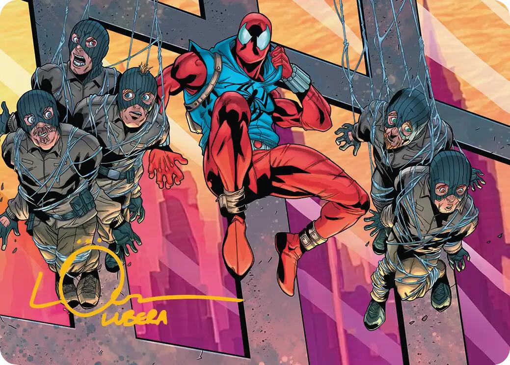 Scarlet Spider, Ben Reilly Art Card (Gold-Stamped Signature) [Marvel's Spider-Man Art Series] - Magic: The Gathering - Card Brawlers | Quebec | Canada |