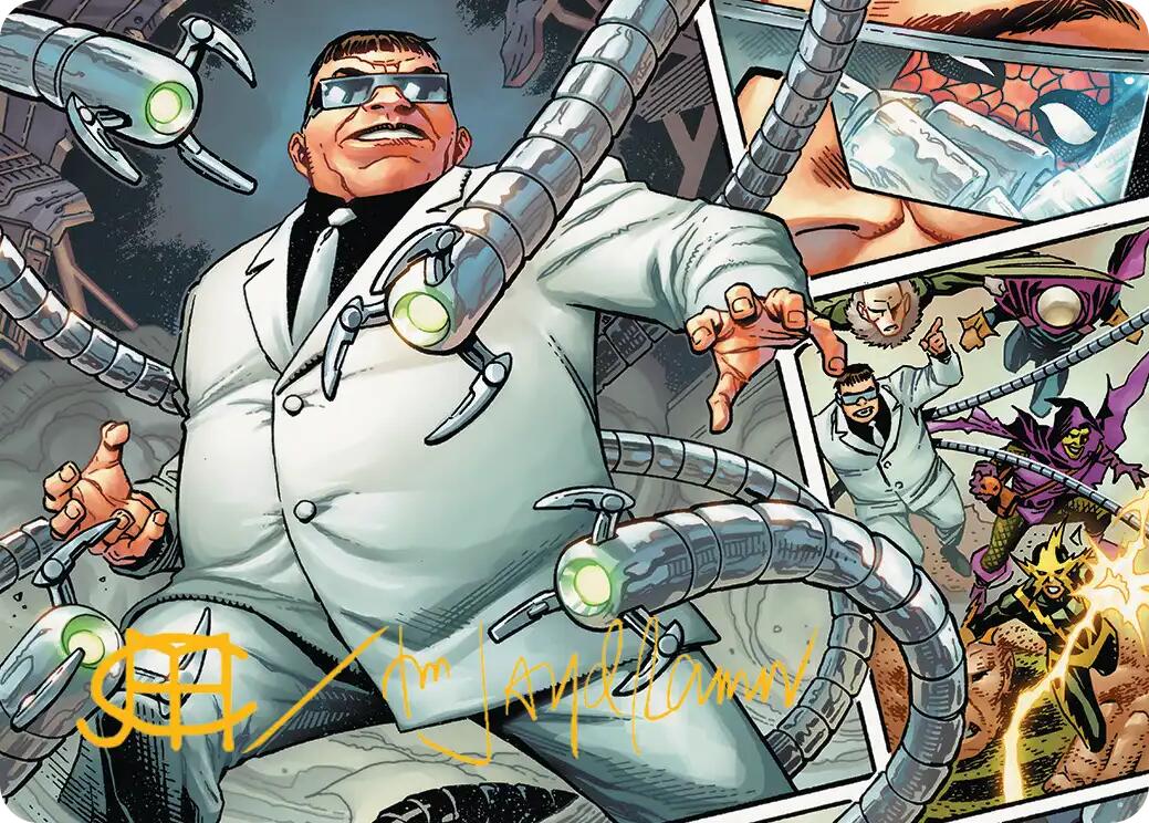 Doctor Octopus, Master Planner Art Card (48/54) (Gold-Stamped Signature) [Marvel's Spider-Man Art Series] - Magic: The Gathering - Card Brawlers | Quebec | Canada |