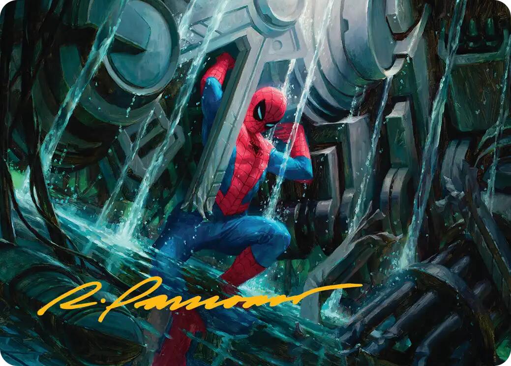 Strength of Will Art Card (Gold-Stamped Signature) [Marvel's Spider-Man Art Series] - Magic: The Gathering - Card Brawlers | Quebec | Canada |