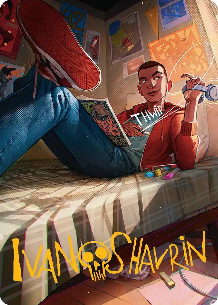 Miles Morales Art Card (Gold-Stamped Signature) [Marvel's Spider-Man Art Series] - Magic: The Gathering - Card Brawlers | Quebec | Canada |