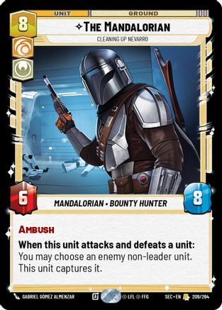 The Mandalorian - Cleaning up Nevarro (209/264) (209/264) [Secrets of Power] - Fantasy Flight Games - Card Brawlers | Quebec | Canada |