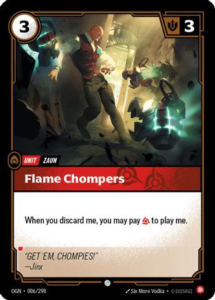 Flame Chompers (006/298) - Origins - Origins - Card Brawlers | Quebec | Canada |
