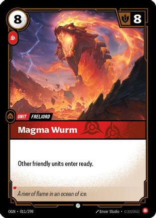 Magma Wurm (011/298) - Origins Foil - Origins - Card Brawlers | Quebec | Canada |