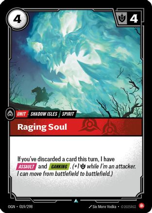 Raging Soul (019/298) - Origins Foil - Origins - Card Brawlers | Quebec | Canada |