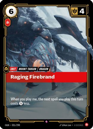 Raging Firebrand (031/298) - Origins Foil - Origins - Card Brawlers | Quebec | Canada |