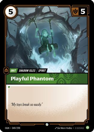 Playful Phantom (049/298) - Origins - Origins - Card Brawlers | Quebec | Canada |