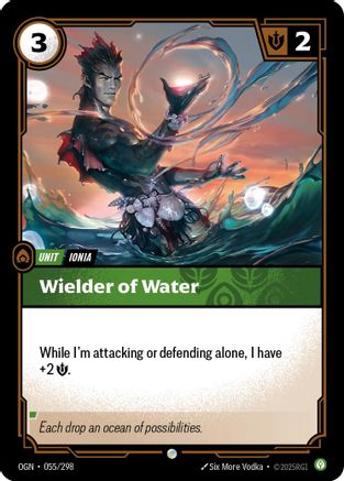 Wielder of Water (055/298) - Origins - Origins - Card Brawlers | Quebec | Canada |