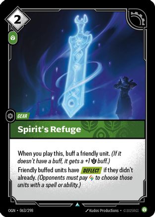 Spirit's Refuge (063/298) - Origins - Origins - Card Brawlers | Quebec | Canada |