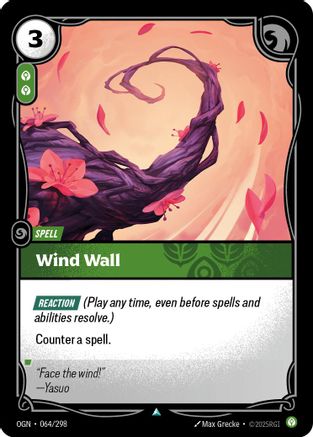 Wind Wall (064/298) - Origins - Origins - Card Brawlers | Quebec | Canada |