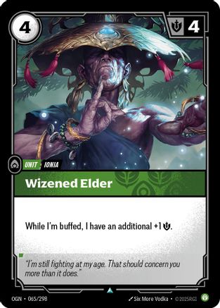 Wizened Elder (065/298) - Origins - Origins - Card Brawlers | Quebec | Canada |