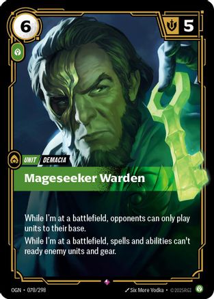 Mageseeker Warden (070/298) - Origins Foil - Origins - Card Brawlers | Quebec | Canada |